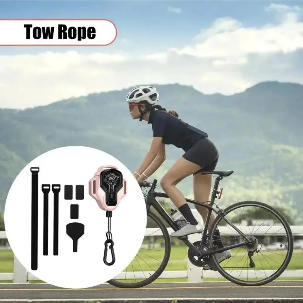 

Retractable Bicycle Traction Rope Pull Rope With Hook Bicycle Tow Rope Safety Strong Tension MTB Trailer Rope Parent-Child