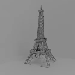 Eiffel Toren 3d Metalen Puzzel Model Kits Diy Laser Gesneden Puzzels Legpuzzels Voor Kinderen