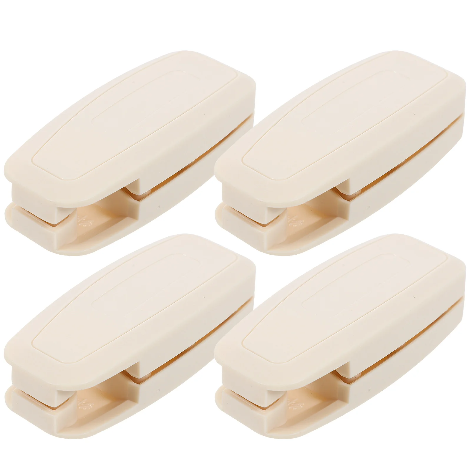 

4Pcs Roller Blind Handle Vertical Curtain Cord Pull End Beige Knob PVC Plastic Drop Holder Window Shades Shutters Random Color