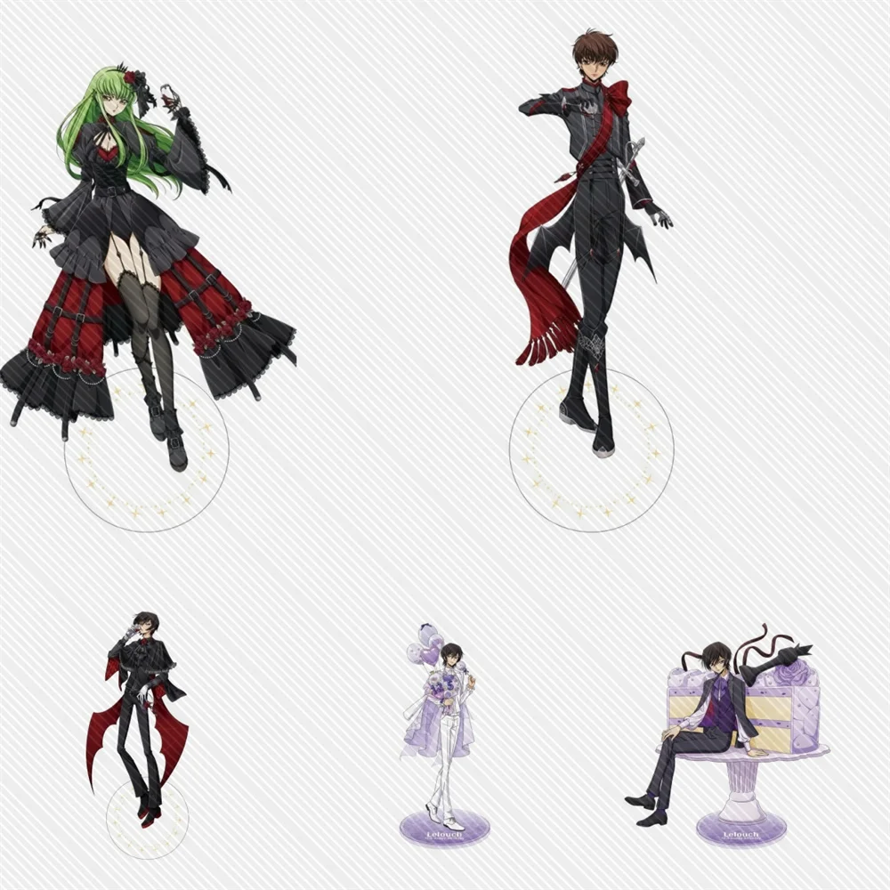 15cm Lelouch Archive Acrylic Keychain Stand Ornaments Rumi Zoey Mira Decorations Cosplay Accessories Goods Christmas Gifts