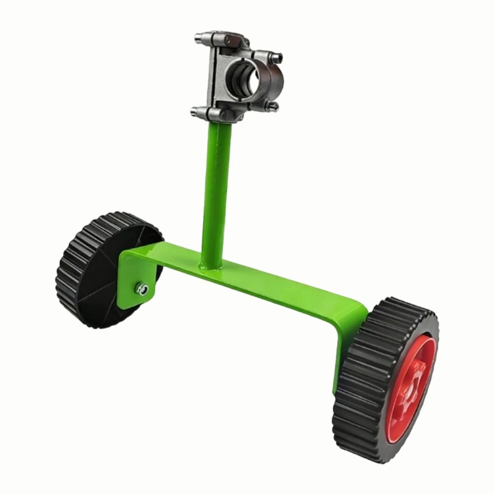 Adjustable Support Wheel 26 28mm Metal Auxiliary Roller For Walk Behind String Trimmer Brush Lawn Mower Garden Tool Parts