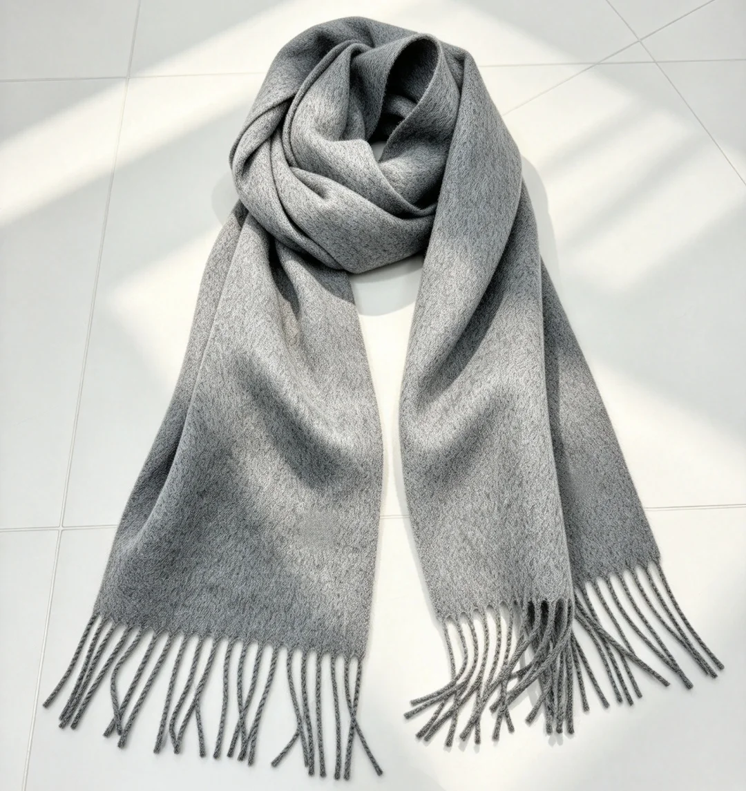 Luxury Brand Unisex Soft Scarf Neck Warmer Fashion Minimalist Versatile Handmade Premium Ideal for Gifting 30*180cm Scarf Shawl