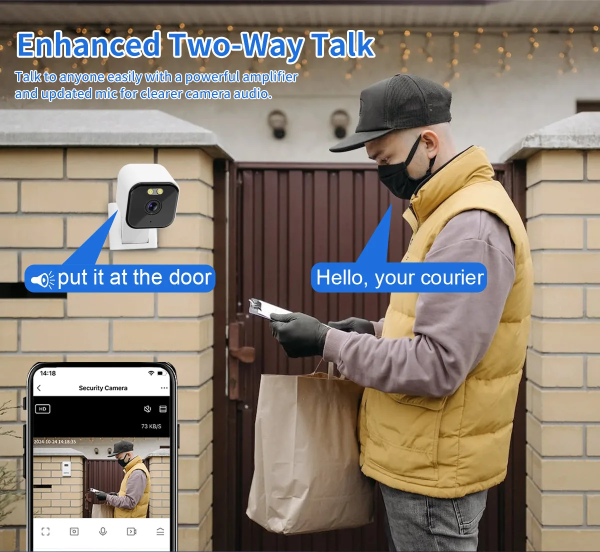 DIDSeth 5MP Mini Camera Tuya Smart Home Indoor Security PIR Motion Human Detection IP Camera Wifi CCTV Surveillance Camera