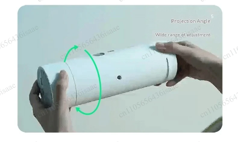 P5 1080P Projector, 450 CVIA, Intelligent Obstacle Avoidance, High‑Endurance for Outdoor Camping