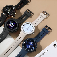 Original HUAWEI WATCH GT Cyber Intelligent Motion Bluetooth Call GPS Heart Rate Monitoring Waterproof Men And Women's Watch