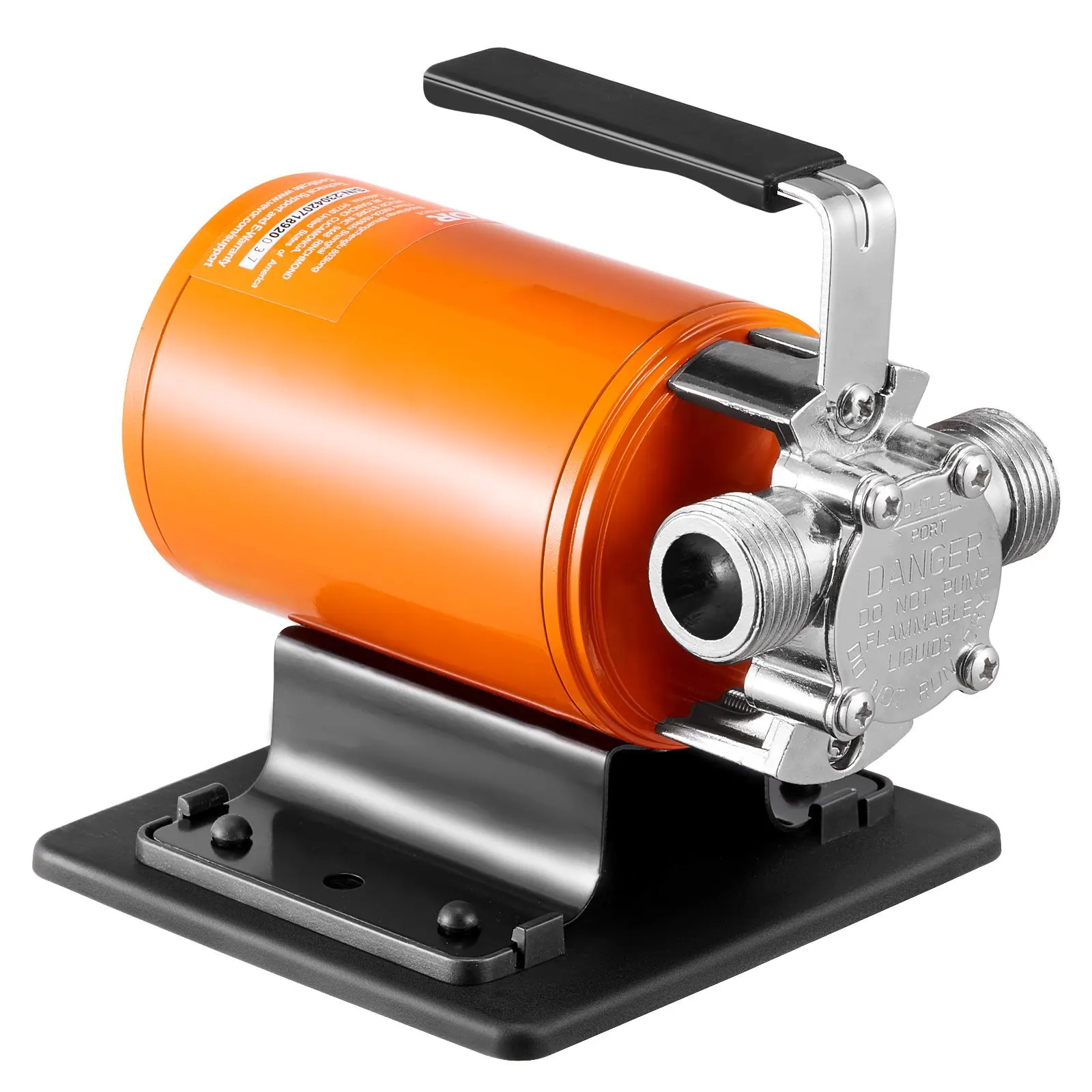 

Насос для перекачки воды, 12В DC, 360 GPH, 1/10 л.с., портативный электрический насос с комплектом всасывающего шланга 6 футов, крыльчаткой и всасывающим патрубком