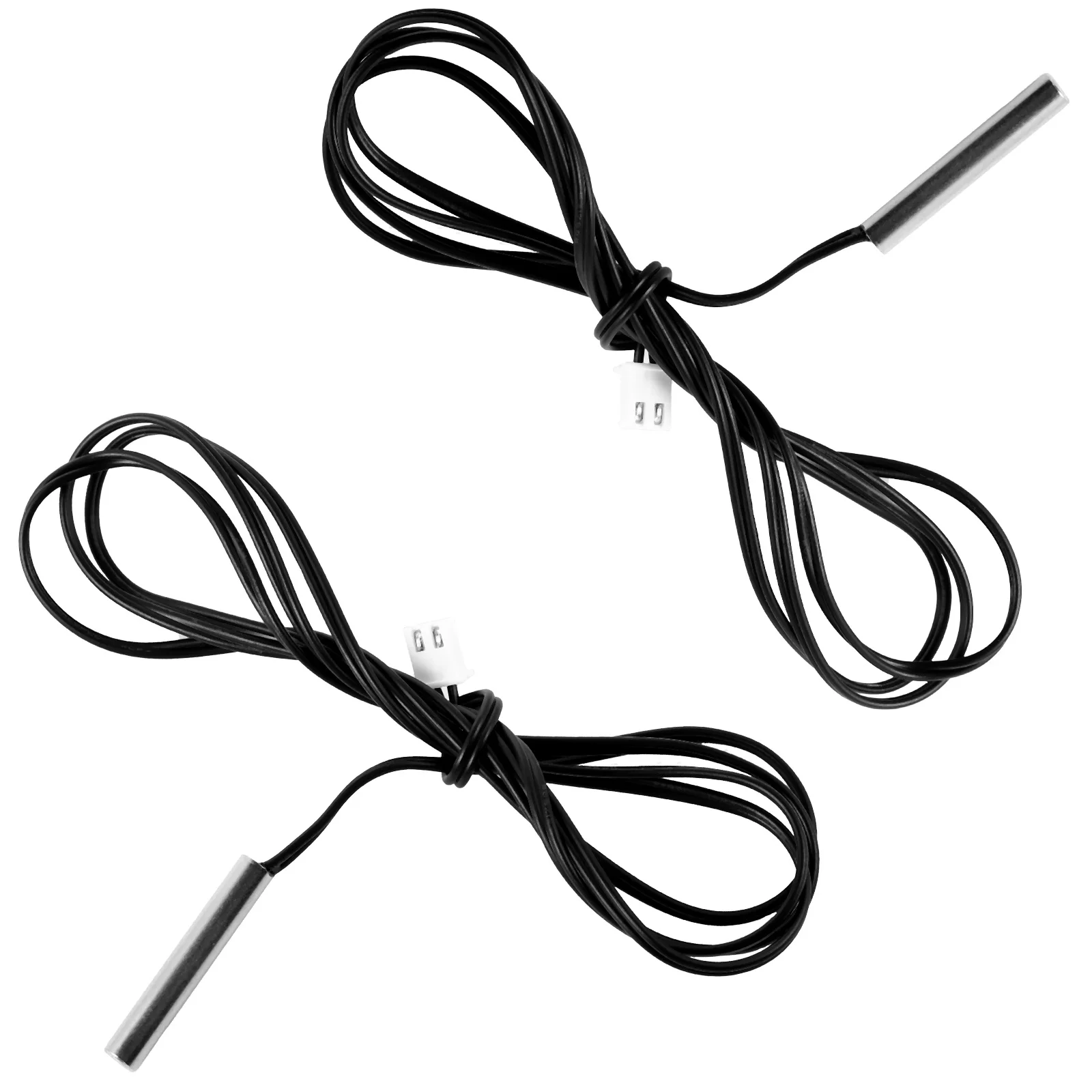 Sonda de cilindro con Sensor de temperatura Ntc, 2 uds., para almacenamiento en frío, sala de ordenador, almacén, monitoreo ambiental