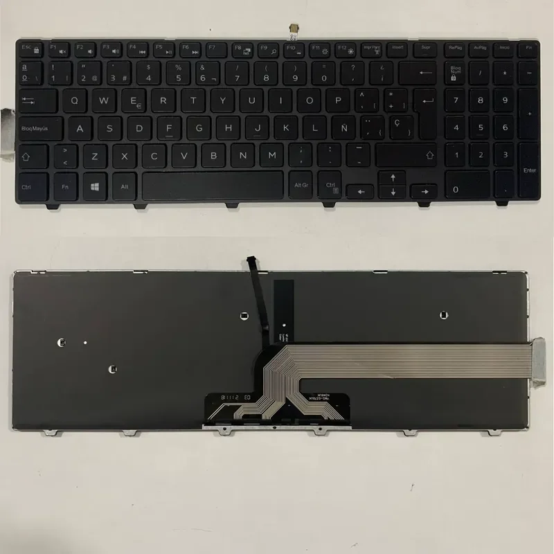 Teclado USRUSP para Dell Latitude 3550 3560 3570 3580 3588 3567 e Dell Latitude 3541