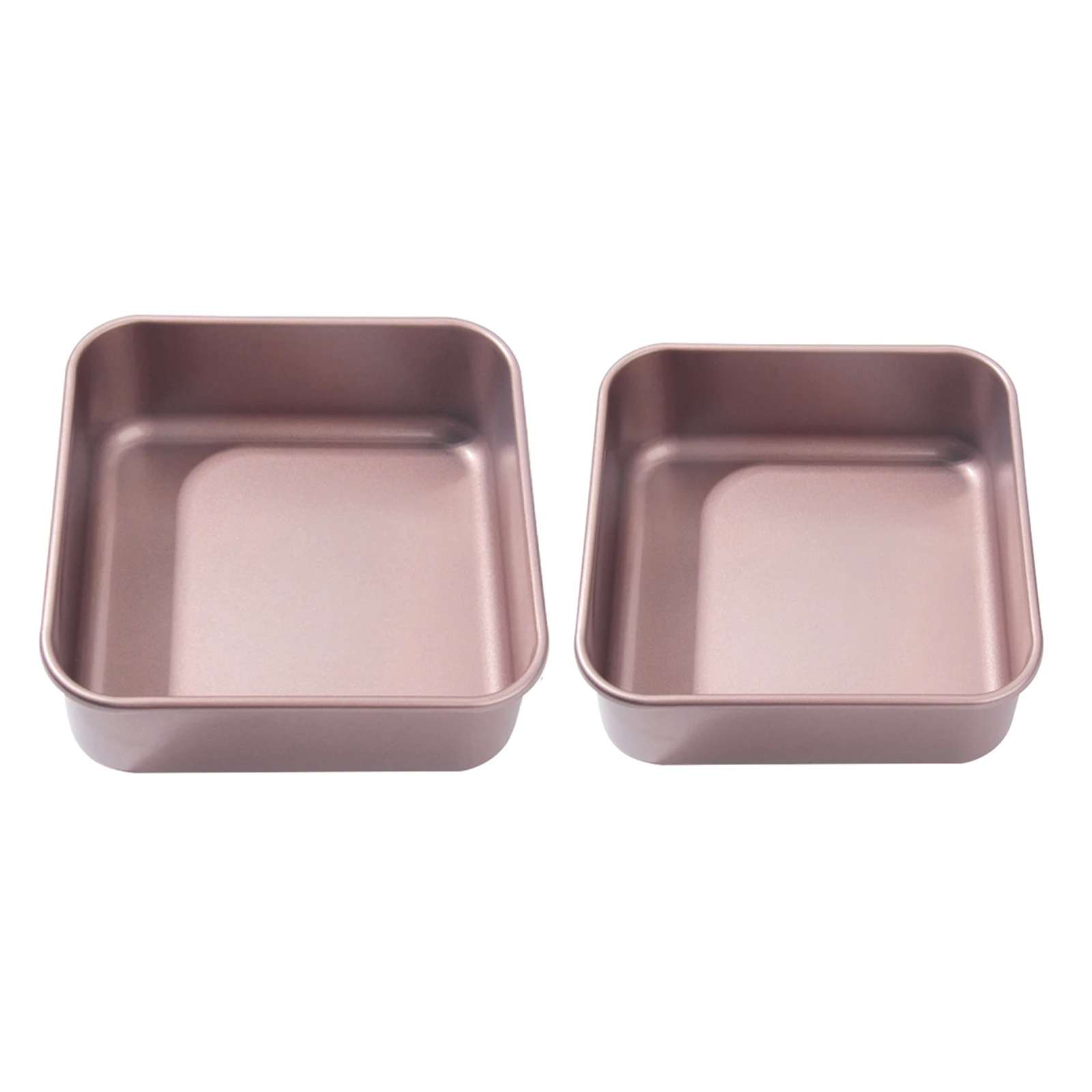 5/6inch Square Cake Mold Carbon Steel Bread Dessert Mould Non-stick DIY Cake Bakeware Brownie Mold For Kitchen Baking