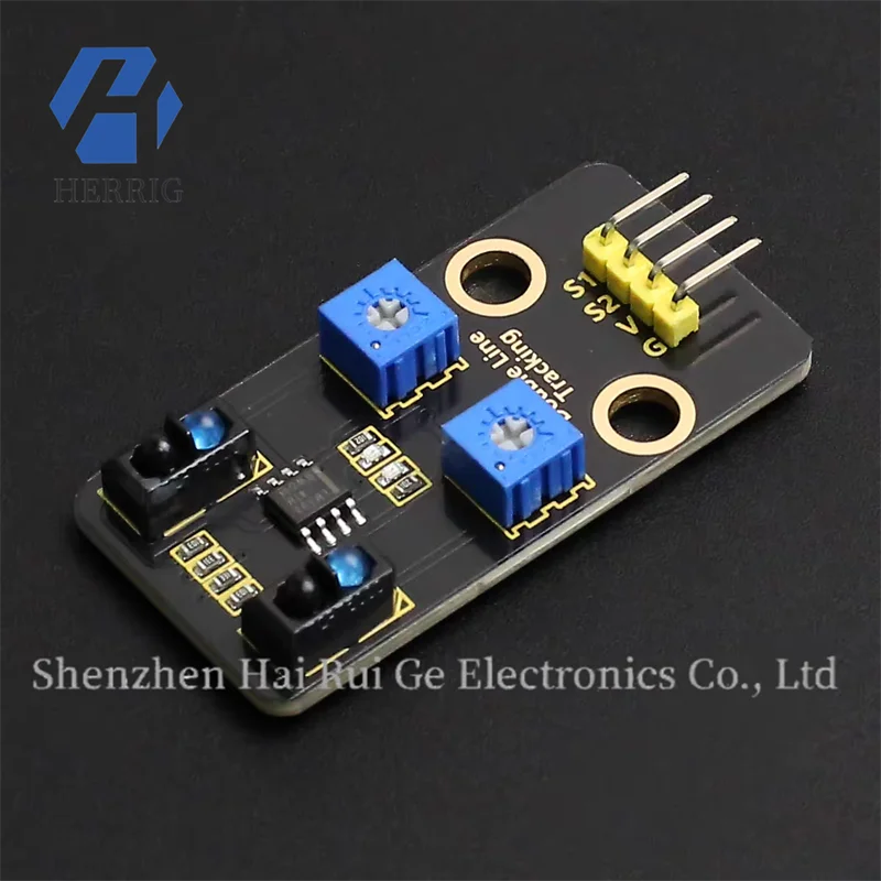 Dual-channel line-following sensor module Infrared digital sensing DIY electronic brick