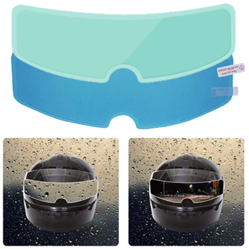 Motorcycle Helmet Anti-fog Film Rainproof visor helmet Membrane Universal Electric Bicycle Helmet Waterproof Anti-fog Goggles