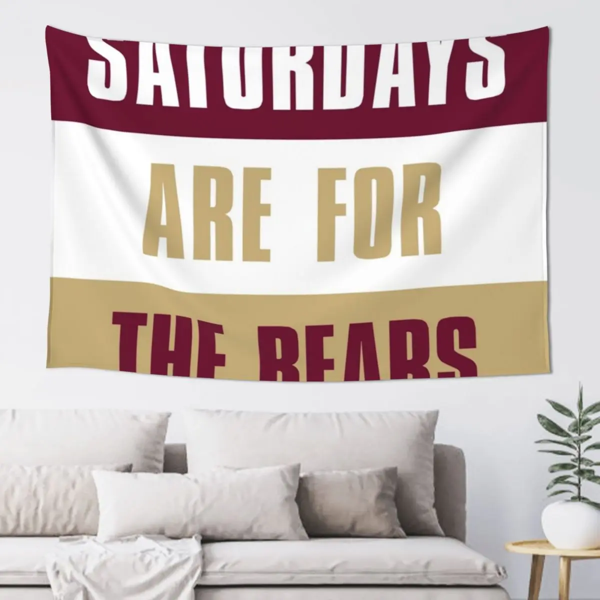 Сатурбои для медведей, Кичтаунский университет Пенсильвании Гобелен Рождественские украшения Обои Гобелен