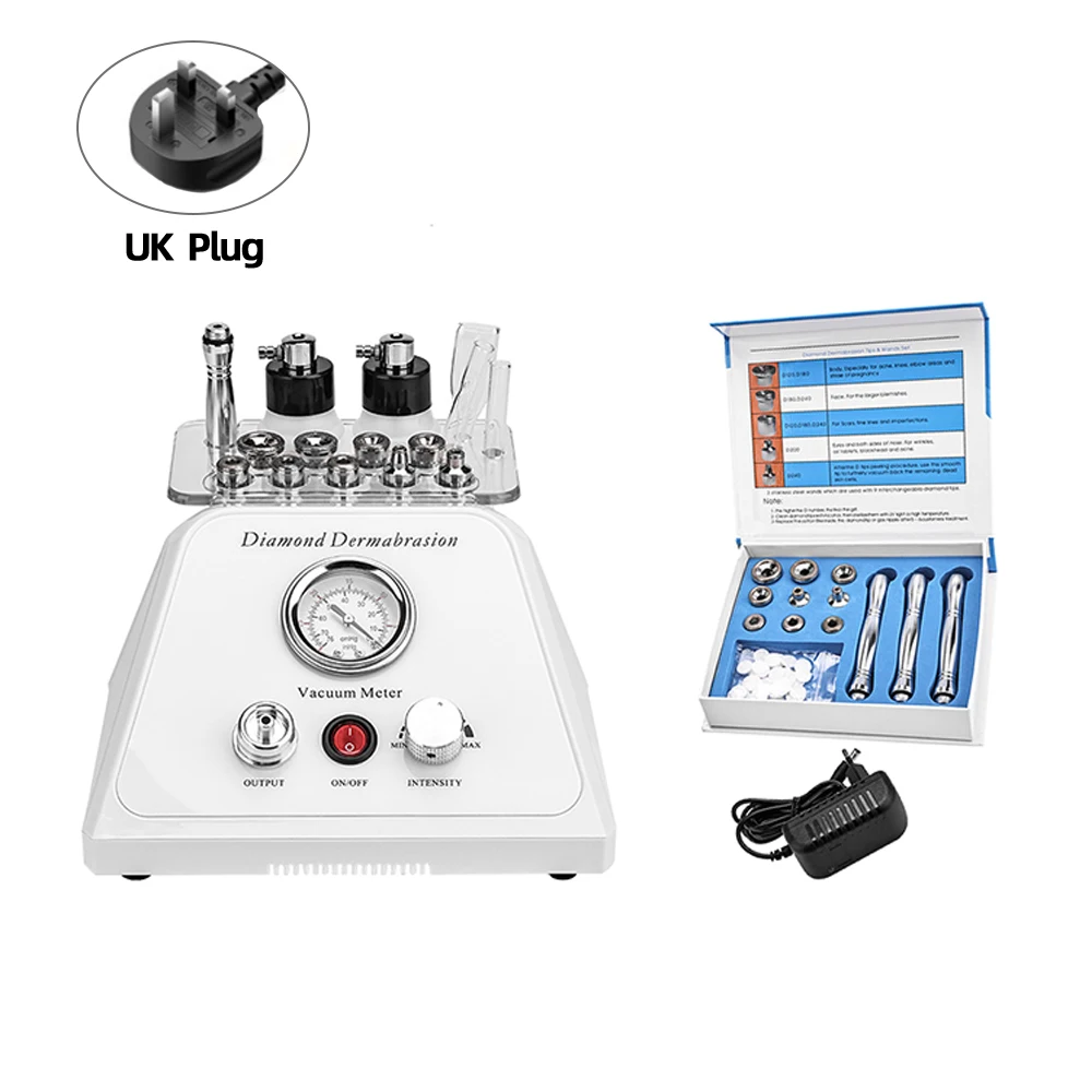 Neue Diamant Mikrodermabrasion Maschine Peeling Gesichts Dermabrasion Geräte Vakuum Falten Entfernung Peeling Hautpflege Werkzeuge