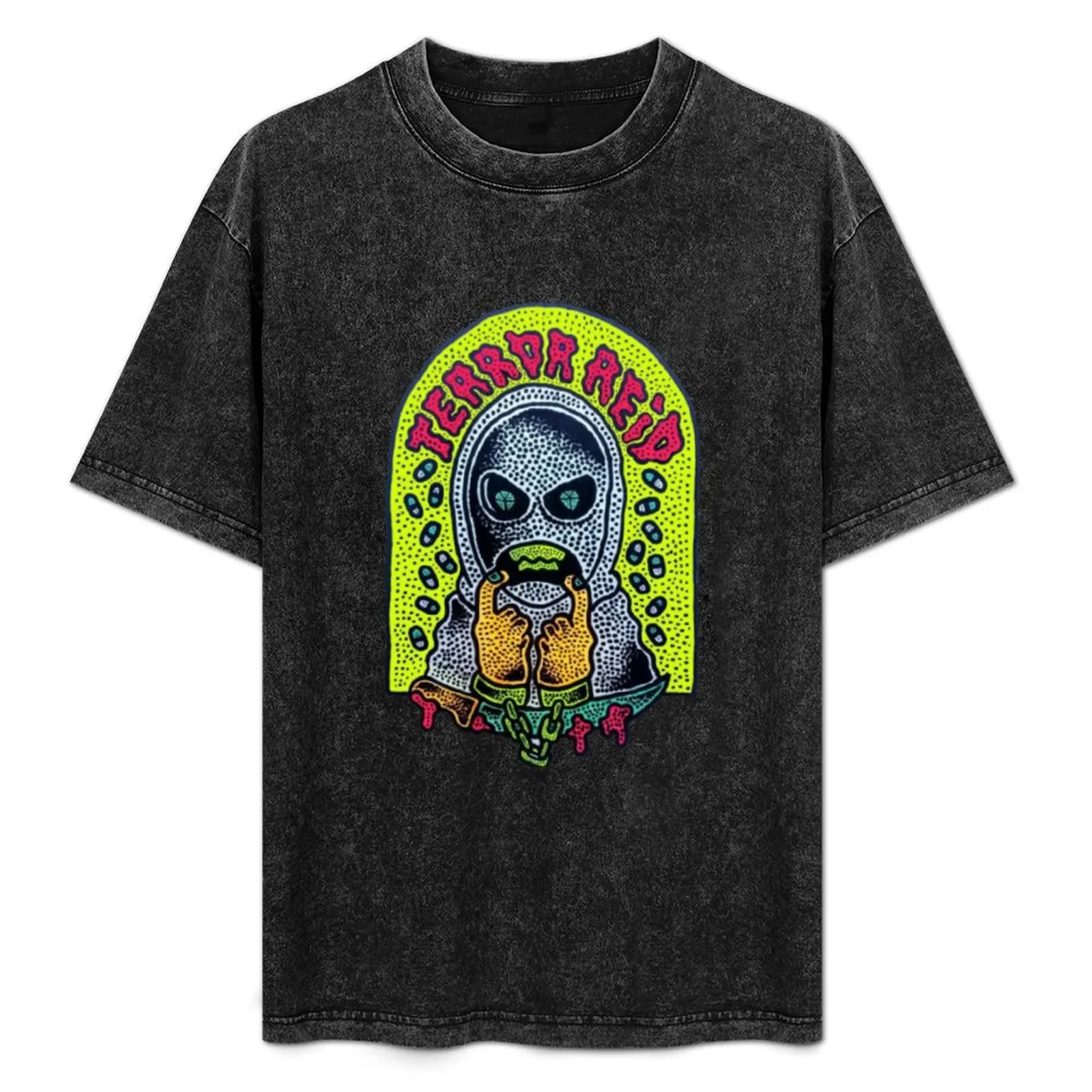 

TERROR REID T-Shirt Casual Lightweight Short Sleeve Top