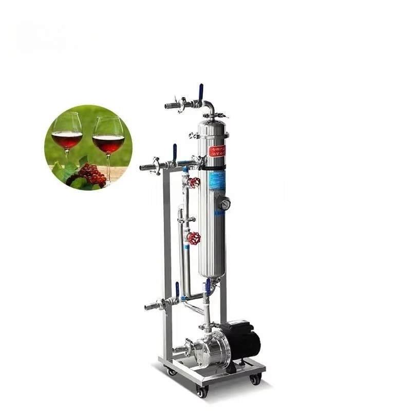 

Compact & Efficient Wine Filtering Machine for Small Wineries