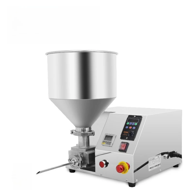 

Automatic pastry cream filling machine for filling cake puffs croissants