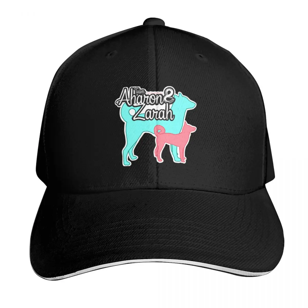 Team Aharon & Zarah Baseball Cap Sun Cap Luxury Brand funny hat Sun Hat For Children Caps Women Men's