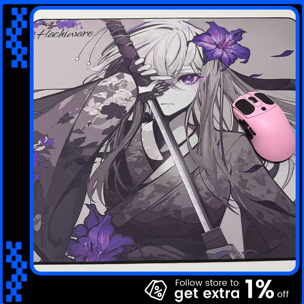 

Hachiware Gaming Flower Blade V2 Gaming Mousepad Similar Zero FPS Control Mouse Pad Skidproof For CSGO Valorant Pc Accessories