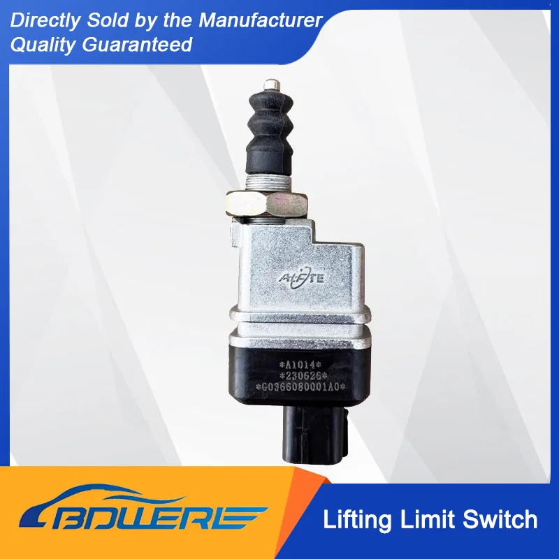 

Cargo Box Lift Tipping Alarm & Lifting Limit Switch (G0366080001A0) for FOTON Shidai Ruivo E3/ES3, Jingang Dump Truck