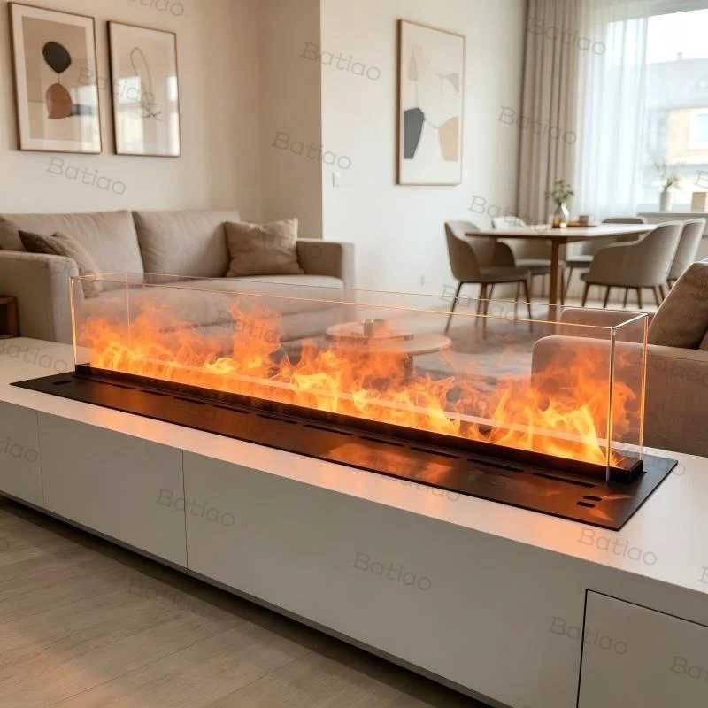 Remote Control Cool Mist Fireplace,Realistic Water Vapor Flame Humidifier decorative fire mist gold mist light fireplace firepit