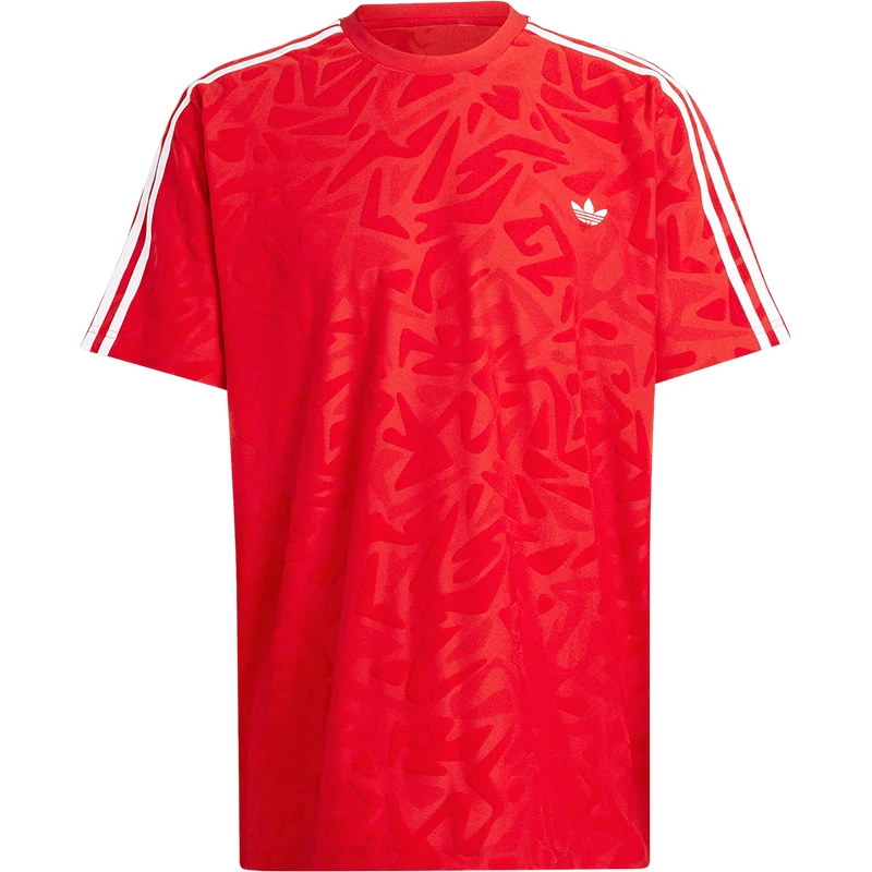 تي شيرت رياضي مطبوع عليه رسومات أديداس أوفيشل أوريجينالز للرجال IX7349