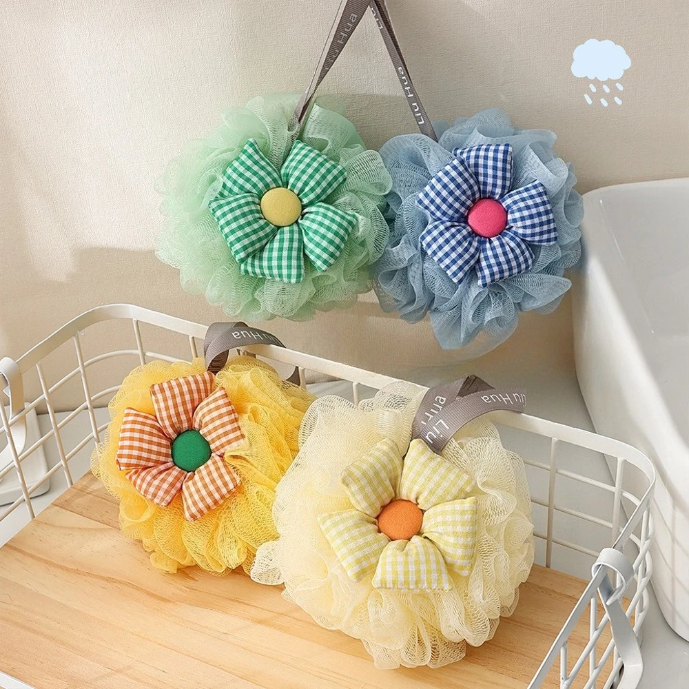 

The New Sunflower Bath Ball Is Suitable for Children and Adults It Is Super Soft and Does The Bath Bathroom Cleaning Tool