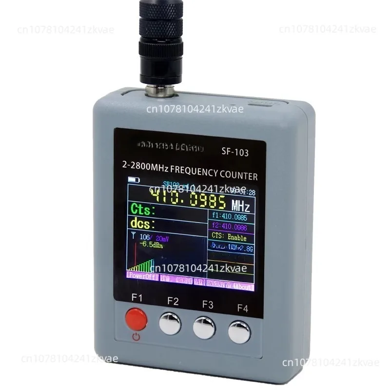 SF-103  SF103 2MHz-200MHz/27MHz Tester 27Mhz-3000Mhz Decoder Portable Frequency CTCCSS/DCS