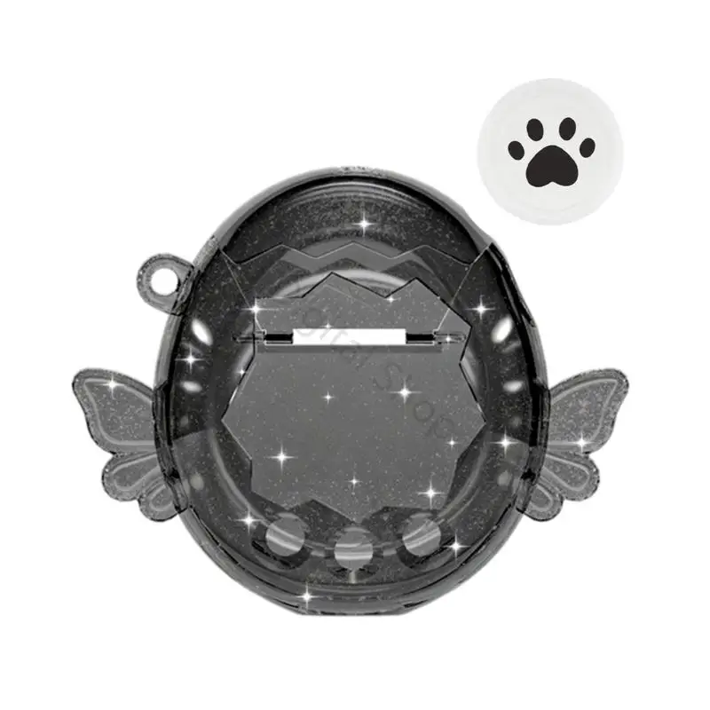 96BA Virtual Pet Device Shell-Set mit Knopfkappe, Hardcover-Körper, Frontöffnung und seitlicher Aufhängung für den täglichen – Detail 7