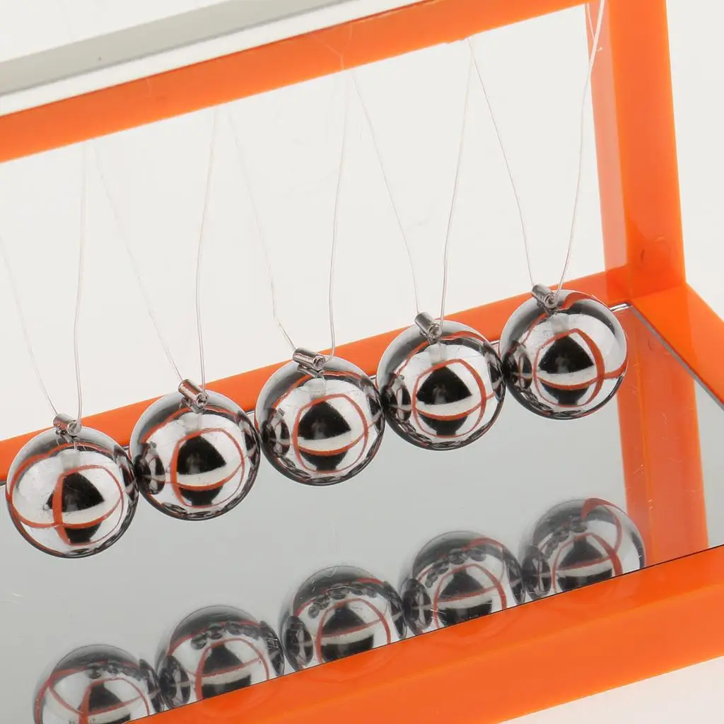 Balance Balls Desk Toy Physics Science Newton's Cradle Art Craft Home Office Decoration Ornament for Study