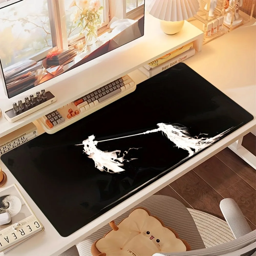 Luminous combat character desktop mouse pad accessori scrivania schreibtischunterlage alfombrillas para ratón anime mouse pad