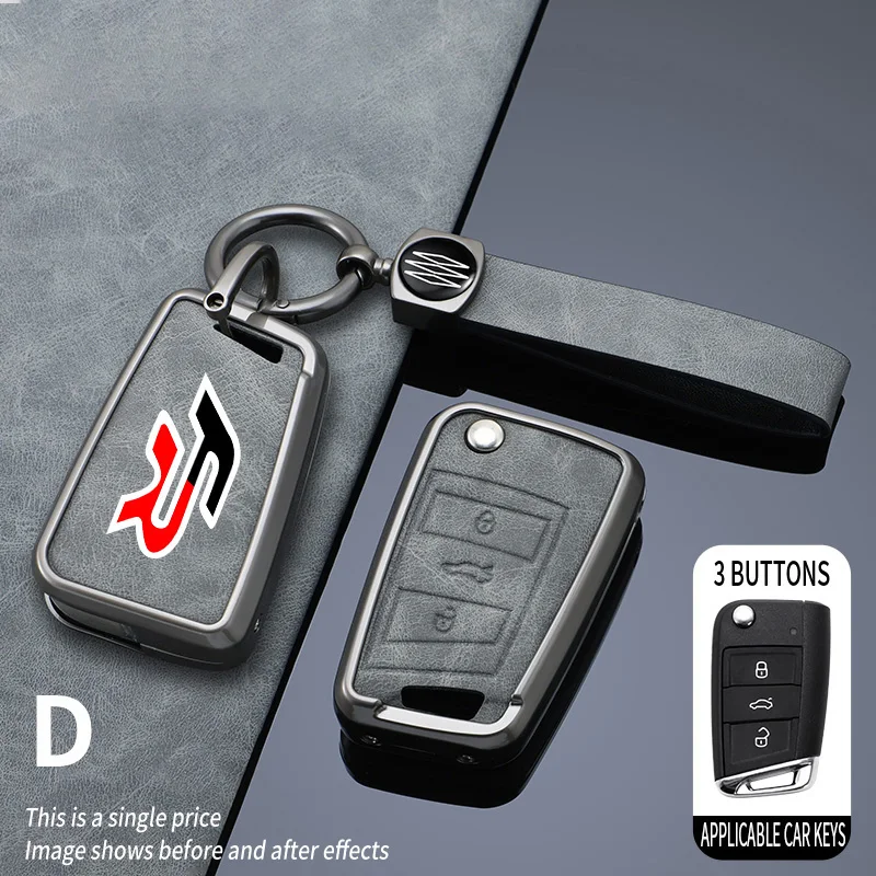 Zinc Alloy Car Remote Key Case Cover Holder Shell For SEAT FR Ibiza Leon Arosa Tolendo Exeo Mk2 Mk3 MK4 Ateca Altea Accessories