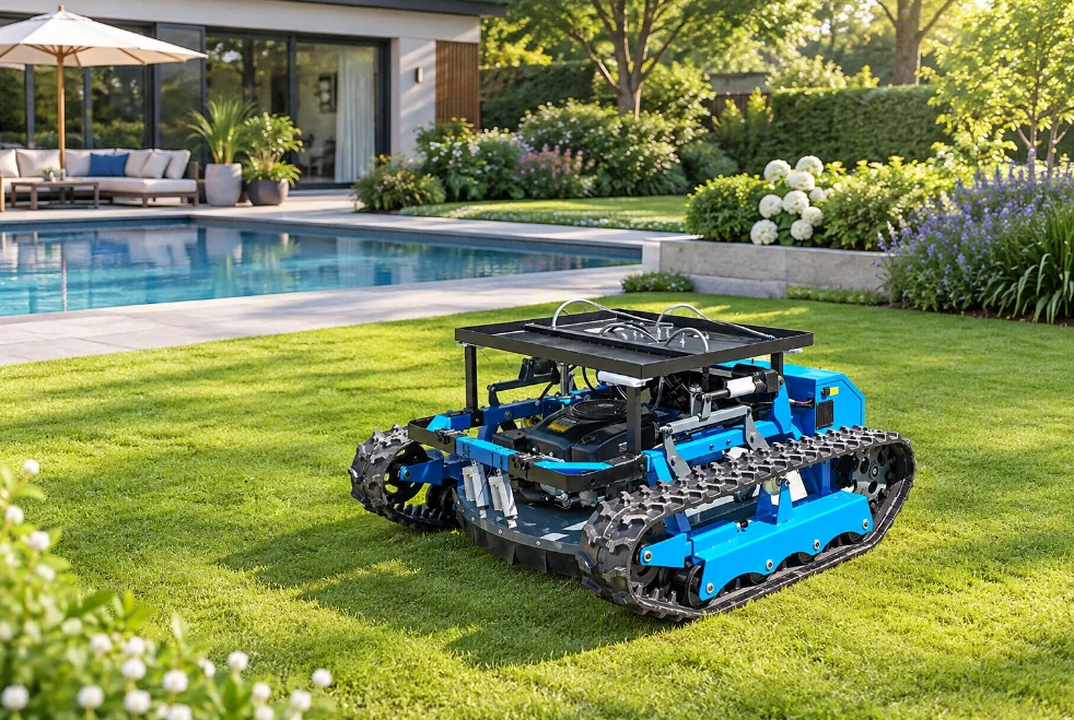 Low Price Lawn Mower 16HP Powered Petrol Zero Turn Garden Ride Grass Cutting Lawn Mower Customization