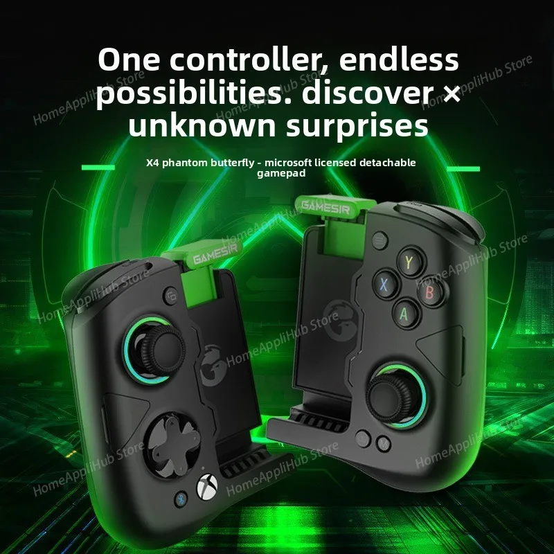 X4 Phantom Butterfly XX-authorized Mobile Game Controller with Zero Wireless Bluetooth in The Zone