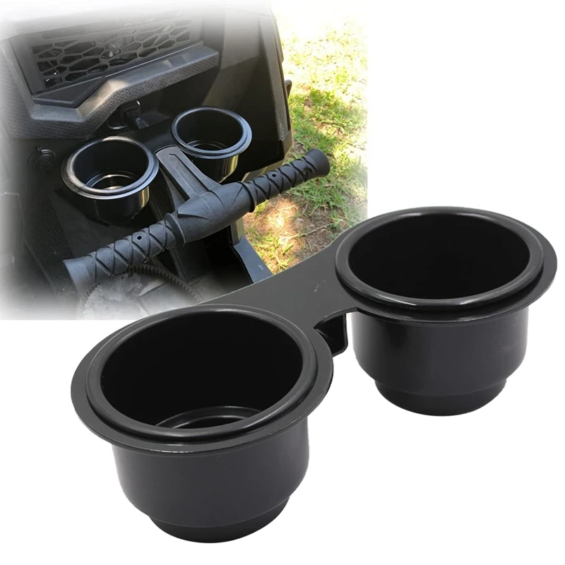 Passenger Grab Handle Cup Holder Kit For Polaris RZR 4 570 800 900 1000 / RZR PRO XP 4 Accessories