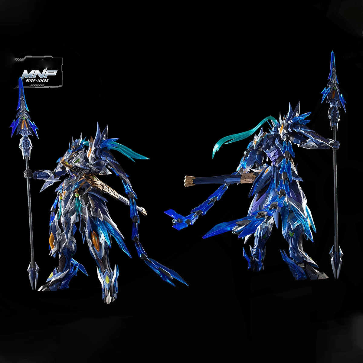 HiPlay Motor Nucleare Stella della Providenza Zhao Yun e Giada Orchidea Drago Bianco Cavallo MNP-XH05X Kit modello di assemblaggio in lega