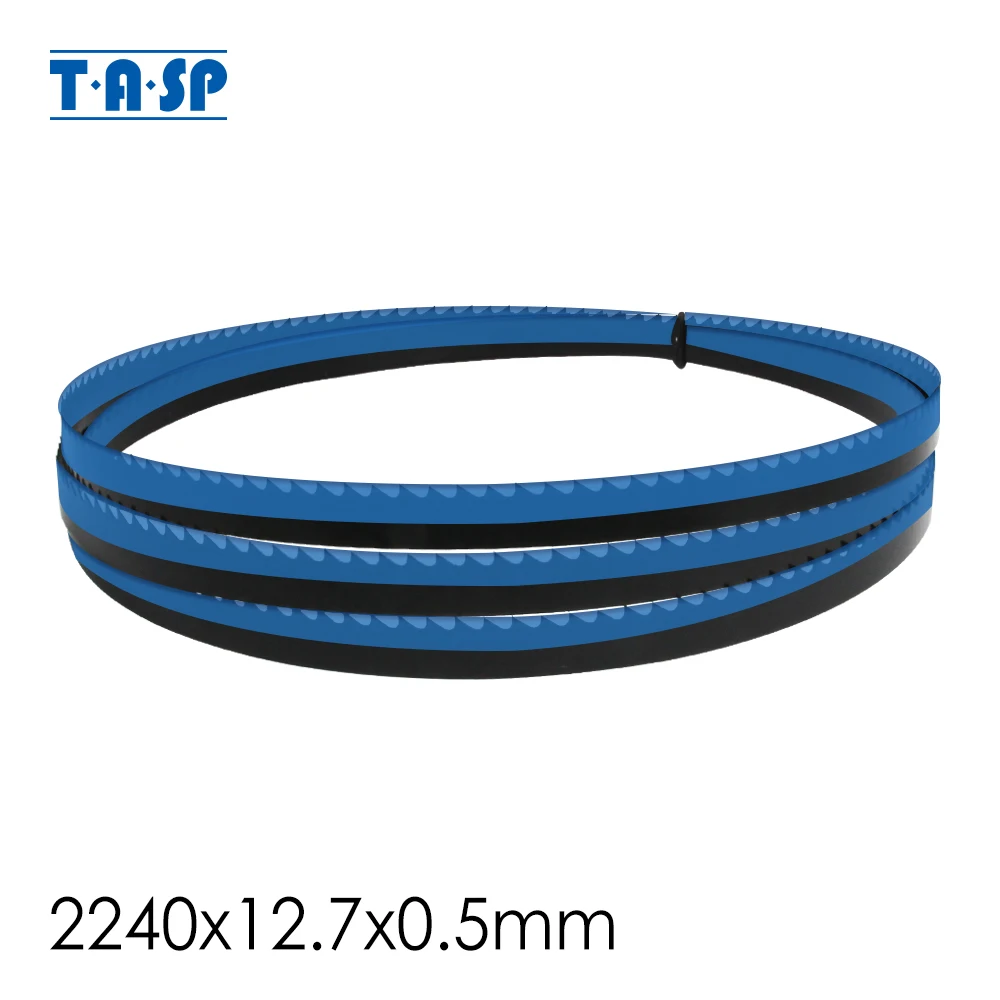 TASP 1 Buah 2240X12.7X0.5Mm Bandsaw Blade 6 TPI Band Saw Blades Alat Pertukangan untuk Makita LB1200F