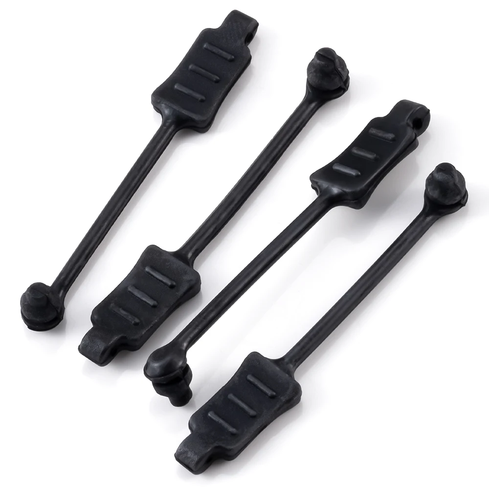 

AXSPEED 4Pcs Body Clip Retainer Body Shell Post Column Mount R Pins Clips for 1/8 1/10 1/14 1/16 RC Car Upgrade Parts
