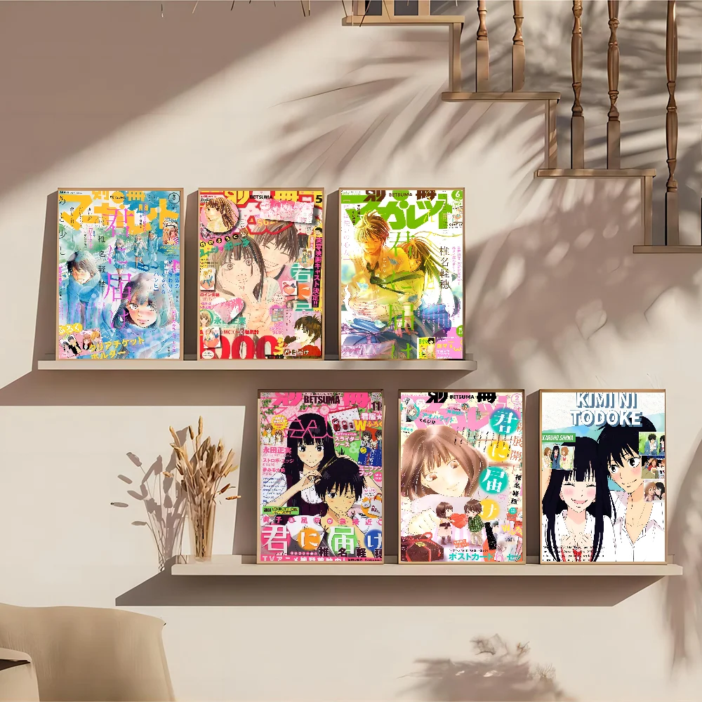 K-Kimi Ni T-Todoke Anime Classic Movie Posters HD Quality Poster Wall Art Painting Study Nordic Home