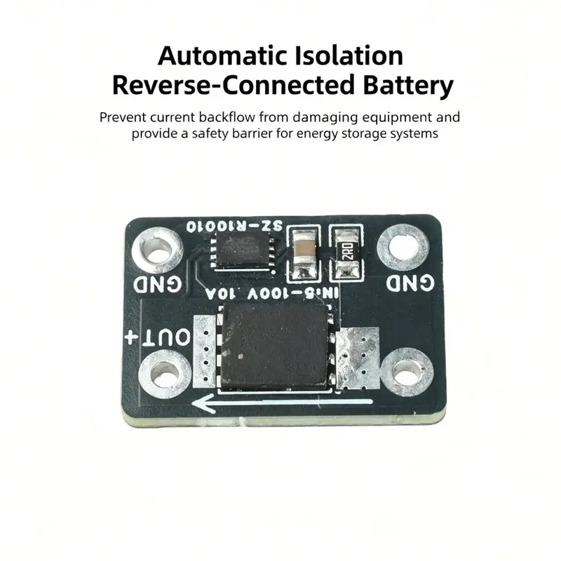 Leading-High Current Solar Anti-Backflow Protection Board DC5-100V Wide Voltage Ideal Diode Module 25A/30A