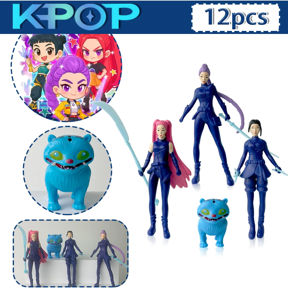 شخصية أنيمي Kpop شيطان الصيادين، موديل دي جوجيتي، بيريفيريكوس دي جوجوس أنيمادوس، ديكوريا دي إسكريتوريو، كول