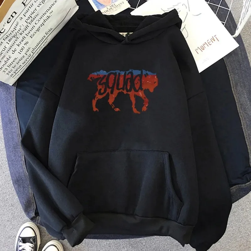 Hoodie for Autumn/Winter Soft Sweatshirt Women/men Aldult with Pocket Cartoon Clothing Moletom Casual Hoody