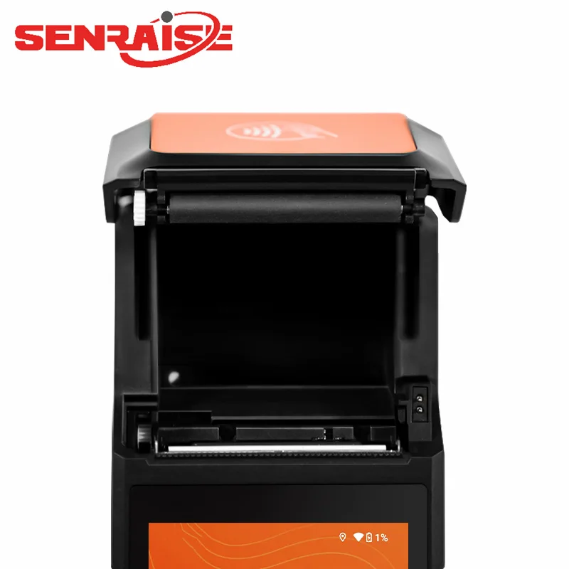 Senraise H10p المحمولة تسجيل المدفوعات النقدية نقطة البيع Pos