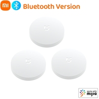 Original Xiaomi Wireless Switch Bluetooth Edition Mini Smart Linkage Ecological Control Center Button Work For Mihome App