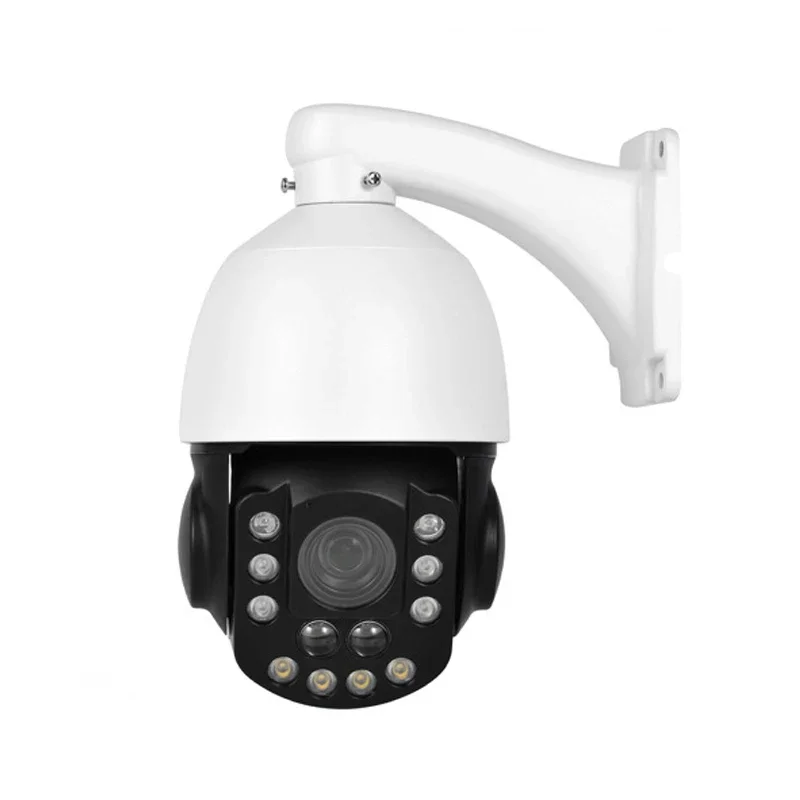 2160P PTZ POE IP Outdoor Security Camera 8MP 5-90mm 36X Zoom AI Human Tracking Audio Home Surveillance System