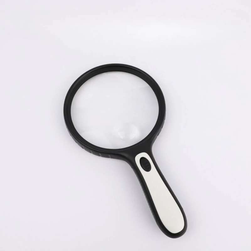 

Ultra-clear high-power handheld magnifying glass for the elderly and children reading main mirror 3 times secondary mirror