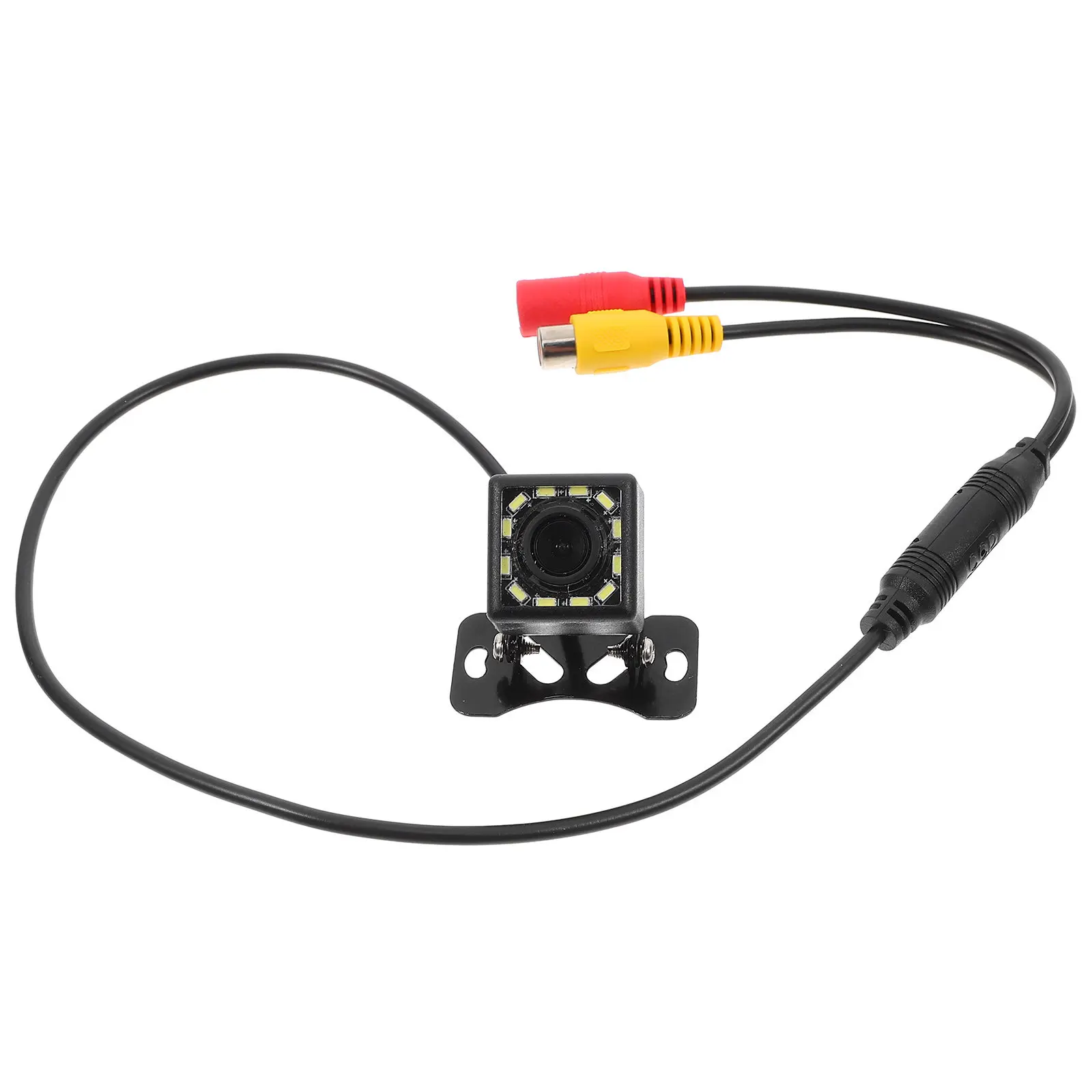 1Pcs Car Backup Camera High Definition Night Angle Lens Four Light Fill Rear View Vehicle Mounted Reversing Camera Waterproof