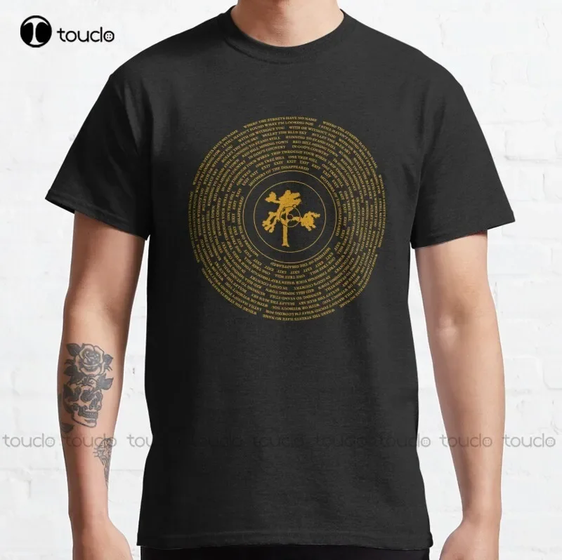 New Joshua Tree Vinyl Classic T-Shirt Women Shirts Fashion Cotton Tee Shirt Xs-5Xl Unisex Fashion Funny Harajuku Streetwear