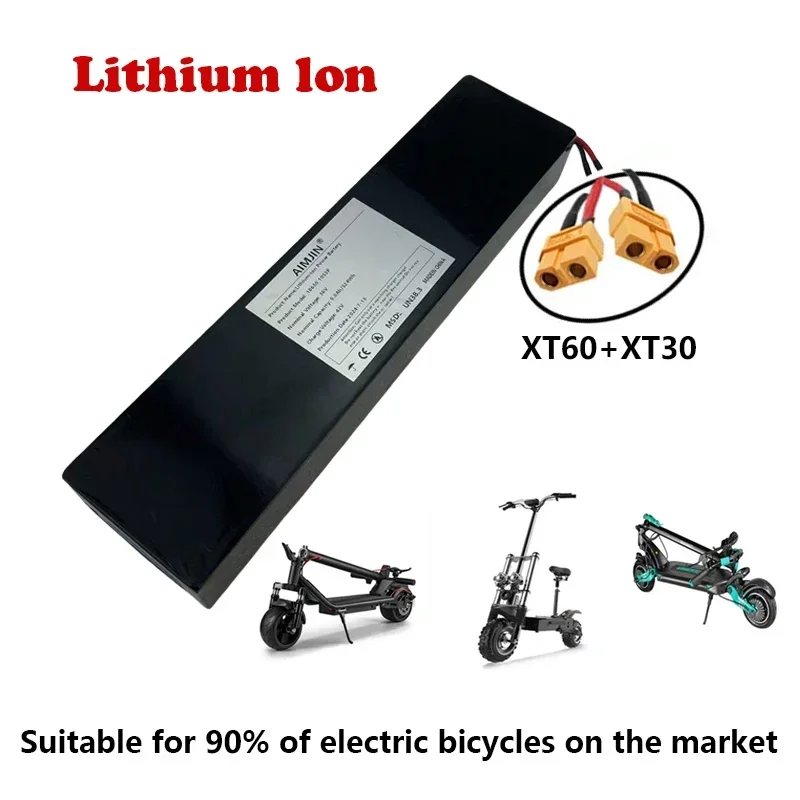 

36V 10s3p 9.0Ah 18650 lithium-ion battery pack, suitable for FIIDO D1/D2/D2S electric scooter bicycle battery xt60 xt30 plug