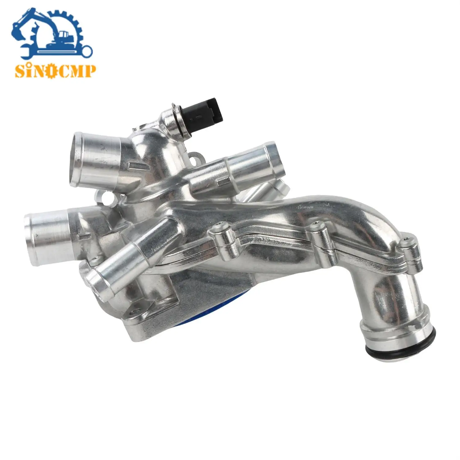 1 ชิ้นอลูมิเนียมเทอร์โมสตัทชุด 11537534521 สำหรับมินิคูเปอร์คันทรีแมน 1.6L มินิคูเปอร์พีซแมน 1.6L เครื่องยนต์เทอร์โมสตัท