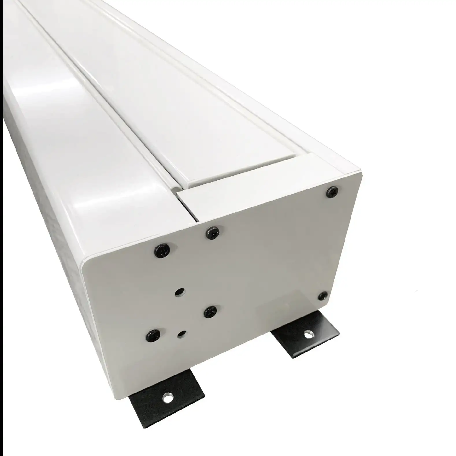 Trinovisuals 150 polegada de alta classe flexível cinza uso doméstico piso elétrico tela ascendente